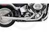 SuperTrapp 2-Into-1 Supermeg Systems  for Dyna Glide Models '06-11 -Chrome