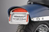 Cycle Visions Eliminator LED Taillight/License Plate Frame -FXDF '08-Up -Chrome