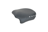 Mustang Seats 13.5 inch Rear Seat for Harley Davidson Touring Models 2008-Up -Chrome Studs