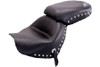 Mustang  One-Piece Wide Seat  for 1400 Intruder '87-04 and S83 '05-up -Studded