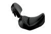 Saddlemen Renegade Heels Down Solo Seat for '06-15 FLSTN & '06-15 FLSTC   With Driver Backrest  & no Studs