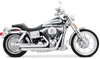 Freedom Performance Exhaust Amendment Slash Cut for Dyna'91-05 -Chrome
