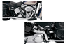 Bassani Power Curve True-Dual  Crossover Header Pipes for '07-17 FXST/FLST  -Chrome
