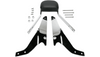 Cobra Sissy Bar Mini 11 inch for M109R '06-14