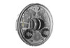 J.W. Speakers 5.75-inch LED Adaptive Headlight -Chrome