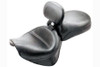Mustang  Two-Piece Wide Seat with Driver Backrest  for Road Star 1600/1700 '99-Up  -Vintage