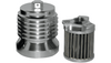 PC Racing FLO Reusable Oil Filter for '84-23 H-D Models - Polished Aluminum (Click for fitment)