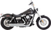 Vance & Hines Big Shots Staggered for '06-17 Dyna Models (EXCEPT '12-16 FLD & '14-17 FXDLS) - Chrome (49-state emissions compliant)