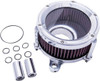 Trask Assault Charge High Flow Air Cleaner Kit for Harley Davidson Touring Models '17-Up & Softail '18-Up - Chrome