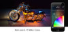 XK Glow 10 Pod 8 Strip 2nd gen XK Chrome App Control Motorcycle Advanced LED Accent Light Kit