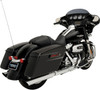 Drag Specialties 3.5 inch Slashdown Slip On Mufflers for Harley Davidson Touring Models '95-16 - Chrome