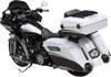 S&S Cycle Sidewinder 2-1 Exhaust System for Harley Davidson FL Models '17-24 - Chrome with Black End Cap (50 State EPA Compliant )