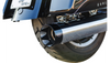 S&S Cycle Sidewinder 2-1 Exhaust System for Harley Davidson FL Models '17-24 - Chrome with Black End Cap (50 State EPA Compliant )