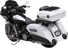S&S Cycle Sidewinder 2-1 Exhaust System for Harley Davidson FL Models '17-24 - Chrome with Black End Cap (50 State EPA Compliant )