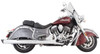 TAB Performance B.A.M. 4 inch Sticks Tip Compatible Slip On Mufflers for '14-Up Indian Chief Classic, Chief Vintage, Dark Horse - Chrome or Black