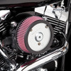 Arlen Ness Big Sucker Stage 1 Performance Air Filter Kit for Harley Davidson Touring Models '08-13 - Black