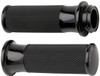 Arlen Ness Fusion Grips for '08-23 Harley Davidson Touring, '16-Up Softail (Click for Fitment) Smooth Black Anodized