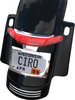 Ciro Latitude Tail Light & License Plate Holder for '14-Up Harley Davidson Touring FLHX, FLHXS, FLTRXS, FLHRS - Chrome