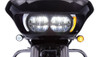 Ciro Fang LED Headlight Bezels for 15-23 Harley Davidson Road Glide Models (Chrome or Black) Pair