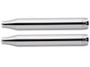 Freedom Performance 3-1/4 inch Racing Slip-Ons for '18-24 Harley Davidson M8 Softail Models - Chrome with Chrome Tips