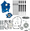 S&S Cycle Gear Drive Camchest Kits 465 or 475 Cam for '17-24 Harley-Davidson Oil Cooled Milwaukee-Eight Engines (Select Pushrod Tube Finish)