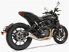 Bassani 4 inch Stainless 2-into-1 Low Short Megaphone for '19-21 Indian FTR 1200