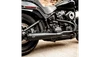 S&S Cycle SuperStreet 2-into-1 Exhaust System for '18-24 Harley Davidson M8 Softail - Black 