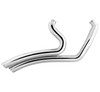 Freedom Performance Sharp Curve Radius for '18-Up Harley Davidson Softail Models - Chrome with Chrome Tips (Click for Fitment)