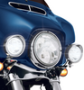 Show Chrome 3.5 inch Driving Light Kit for '99-20 Harley Davidson Touring - Chrome