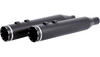 Khrome Werks 4.50 inch HP-Plus Slip On Mufflers for '17-Up Harley Davidson Touring Models (Select Finish)