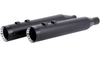 Khrome Werks 4.50 inch HP-Plus Slip On Mufflers for '17-Up Harley Davidson Touring Models (Select Finish)