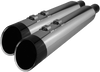 Khrome Werks 4.5 HP-Plus Slip-On Mufflers for '96-16 Harley Davidson Touring and '09-24 TriGlide and Freewheeler (Select Finish)
