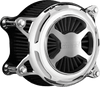 Vance & Hines VO2 X Air Cleaner Kit for '18-23 Harley Davidson Softail - Black Contrast or Chrome