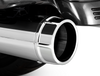 Vance & Hines 4.5 inch Torquer 450 Slip On Mufflers for '95-16 Harley Davidson Touring Models (Choose Chrome or Black)