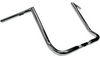 L.A. Choppers Twin Peaks 1 1/4 inch Handlebars for '96-23 FLHT and FLHX Models - 16 inch Chrome