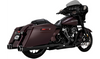 Vance & Hines Torquer 450 Slip On Mufflers for '17-Up Harley Davidson Touring - Black