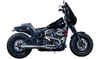 S&S Cycle SuperStreet 2-into-1 50 State Exhaust System for '18-Up Harley Davidson Softail- Stainless Steel