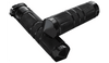 Accutronix Knurled Diamond Handlebar Grips for Harley Davidson Models '08-23