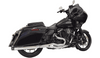 Bassani 4" Road Rage 2:1 High Horsepower Exhaust System for '17-Up Harley Davidson Touring - Chrome