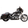 S&S Cycle Sidewinder 2:1 Exhaust System for '95-16 Harley Davidson Touring Models - Black