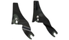 Drag Specialties Quick Release Side Plates for '09-21 Harley Davidson Touring - Black