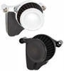 Arlen Ness Mini 22° Air Cleaner Kit for 17-Up Harley Davidson Touring and '18-Up Softail Models (Choose Chrome or Black)