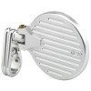 Joker Machine 3 1/4" Folding Bar End Mirror for Indian Scout Bobber (Choose Silver or Black)