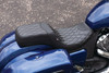 Mustang Squareback Seat for '20-21 Indian Challenger - Diamond Stitch Black