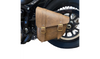Willie & Max Brass Monkey Triangulated Swingarm Bags for Harley Davidson Softail Models - Brown