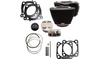 S&S Cycle 131" Stroker Cylinder and Piston Kit with Black Fins for Harley Davidson M-8