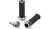 Biltwell Alumicore 1" Grips for TBW Harley Davidson Touring and Softail Models '08-23 - Chrome