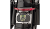 Ciro Latitude Lightstrike Taillights with License Plate Holder for '14-Up Harley Davidson Touring - Chrome/Red Lens