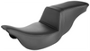 Saddlemen Tour Step Up Seat for '08-Up Harley Davidson Touring Models - Black, Plain (Not for '24-Up FLHX/FLTR Models)