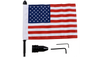 PPI Tour Pak/Luggage Rack Flag Mount with Flag